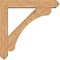 Ekena Millwork Legacy Arts and Crafts Smooth Bracket w/ Offset Brace, Western Red Cedar, 7 1/2"W x 44"D x 44"H BKT0806X44X44LEC03SWR - alternate 3